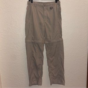 North Face zip off pants convertible hiking pants